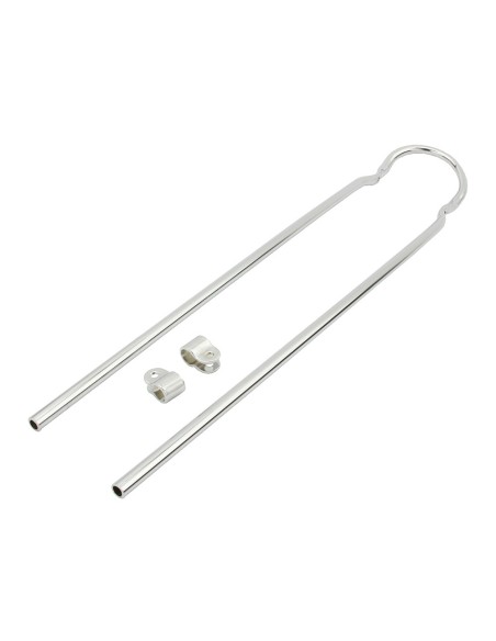 Schwinn style Sissy Bar 32 W/Clamp Chrome.